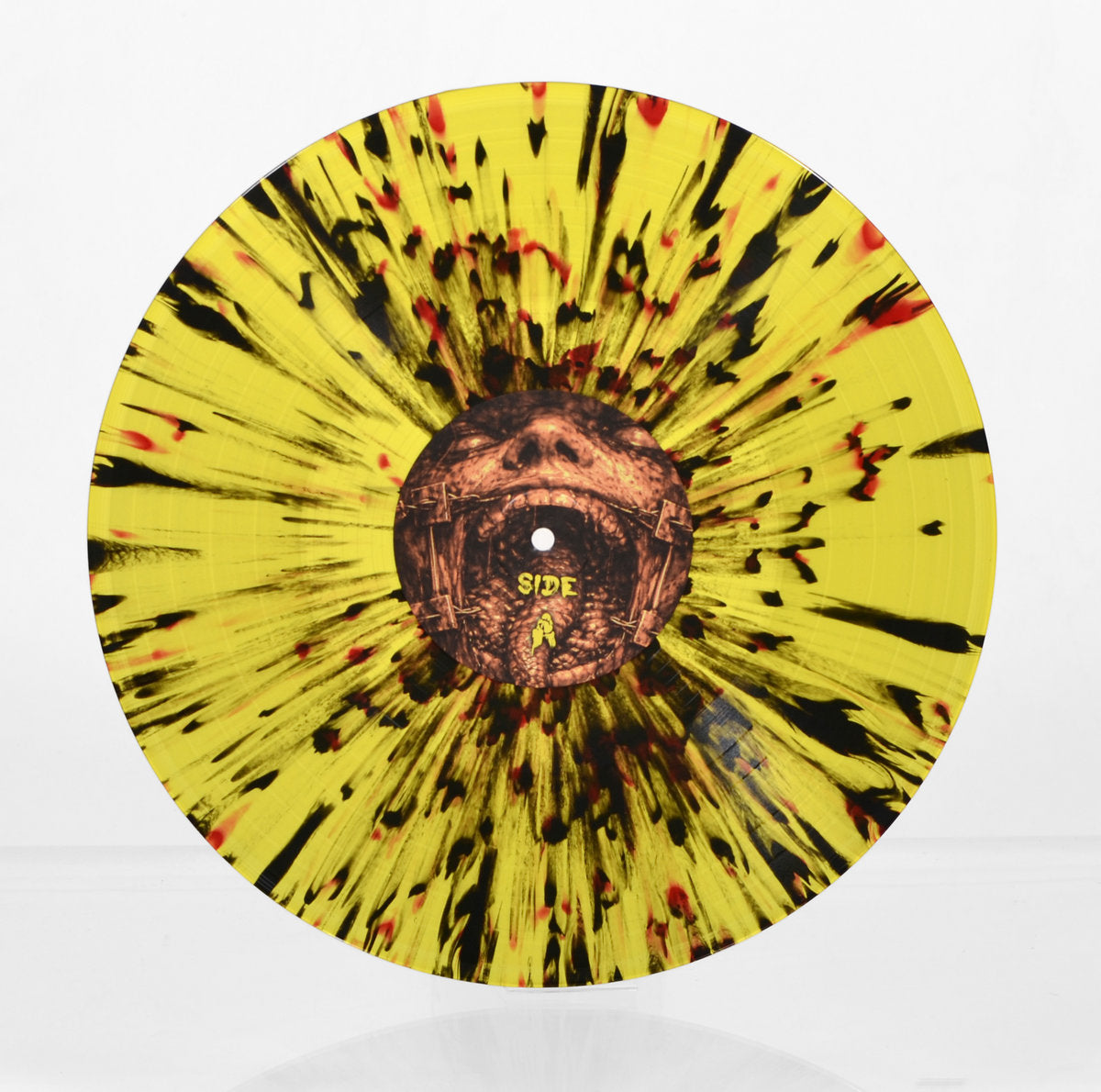 DESECRATION - Pathway To Deviance (12" LP) - Yellow w/ Black/Red Splatter
