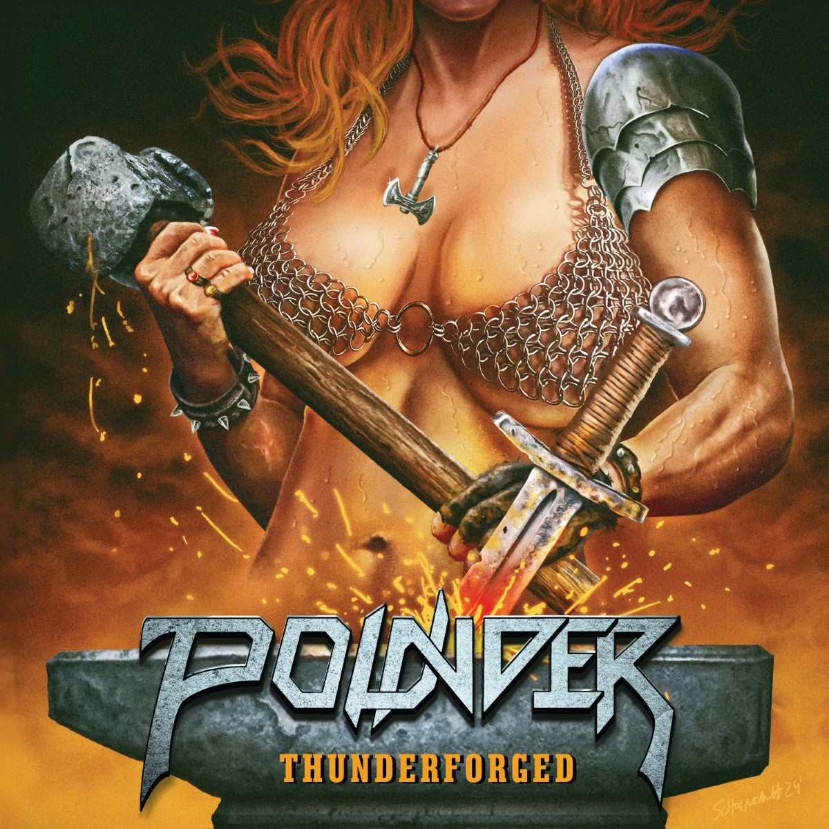 POUNDER - Thunderforged (12" LP)
