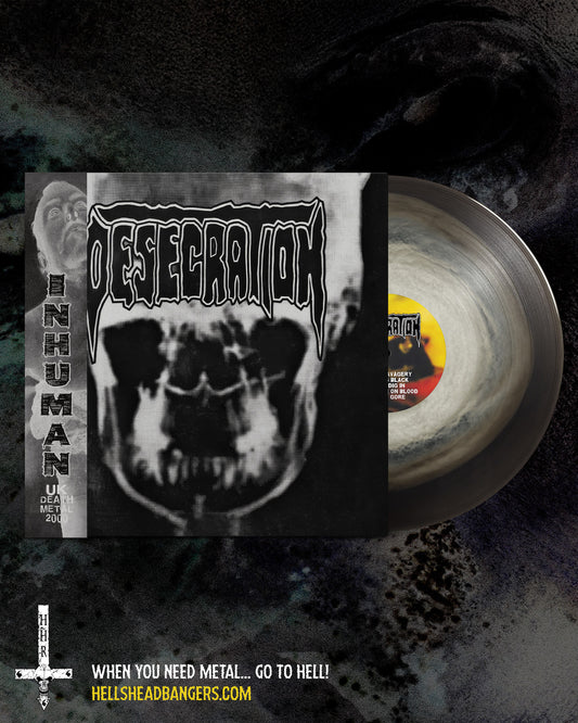 DESECRATION - Inhuman (12" LP w/ Insert, Obi Strip)