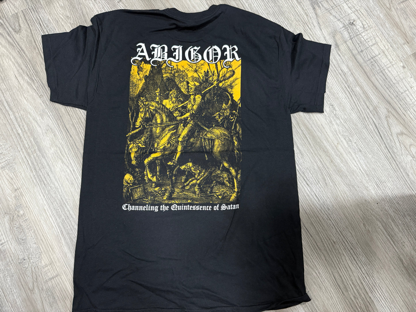 ABIGOR - Channelling the Quintessence of Satan (Tee)