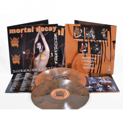 MORTAL DECAY - Sickening Erotic Fanaticism (12" Gatefold DOUBLE LP w/ Poster)