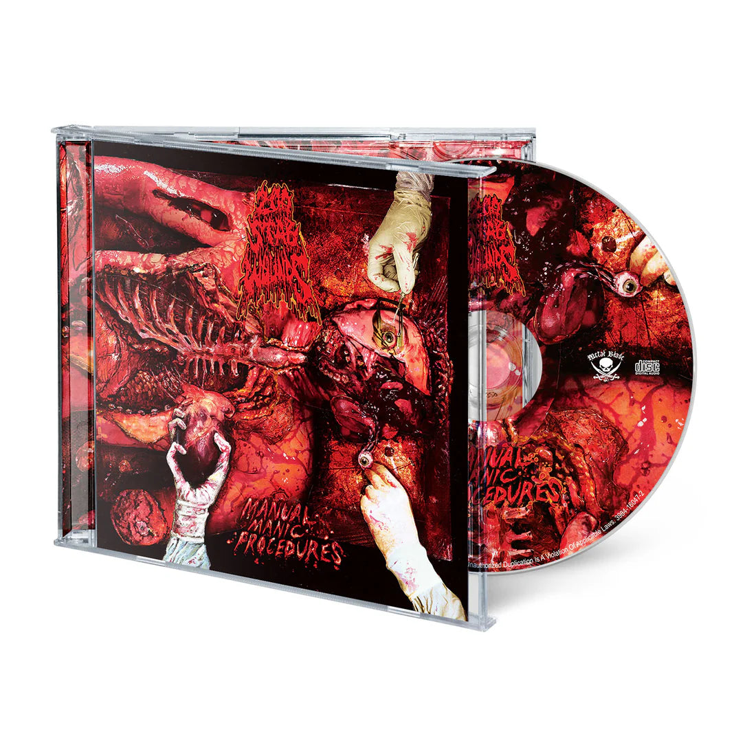200 STAB WOUNDS - Manual Manic Procedures (CD)