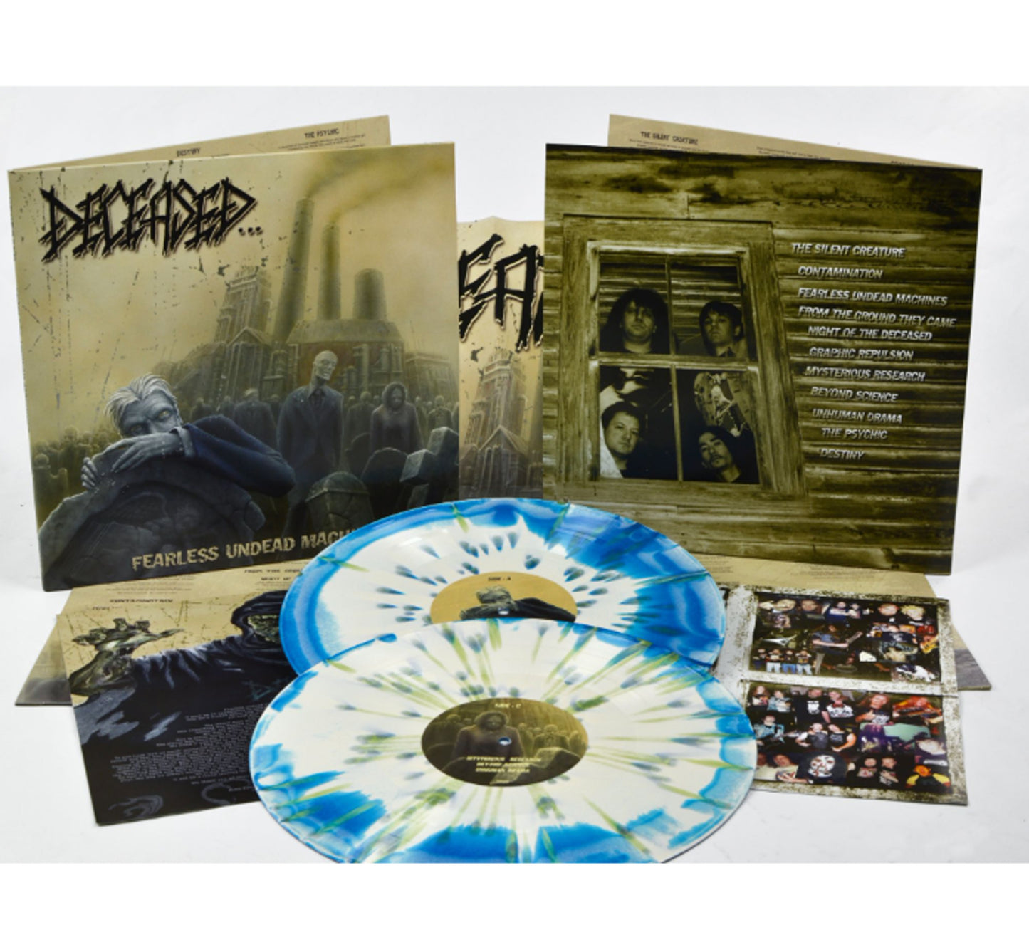 DECEASED - Fearless Undead Machines (12" Gatefold DOUBLE LP w/ Poster & Folding Insert)
