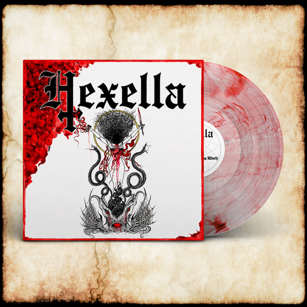 HEXELLA - The Ancient Gaping Mouth (12" Gatefold LP) - Bloodshot Marble