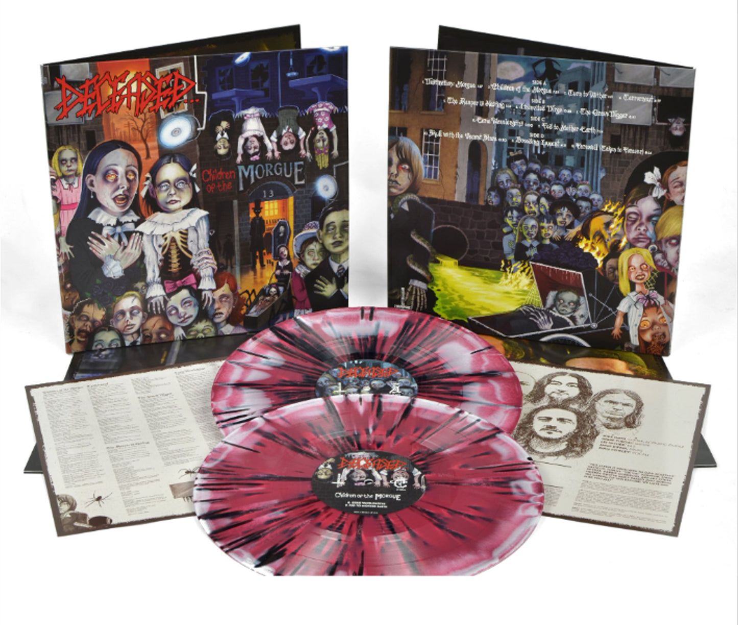 DECEASED - Children Of The Morgue (12" Gatefold DOUBLE LP w/ Insert)