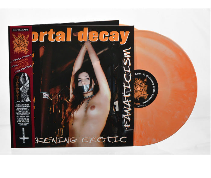 MORTAL DECAY - Sickening Erotic Fanaticism (12" Gatefold DOUBLE LP w/ Poster)