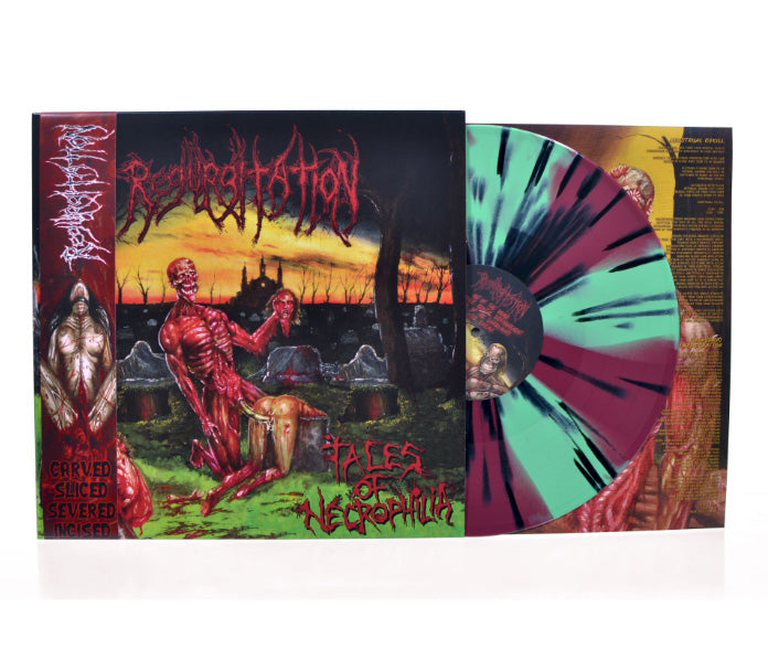 REGURGITATION - Tales Of Necrophilia (12" LP w/ Poster, Insert, Obi Strip)
