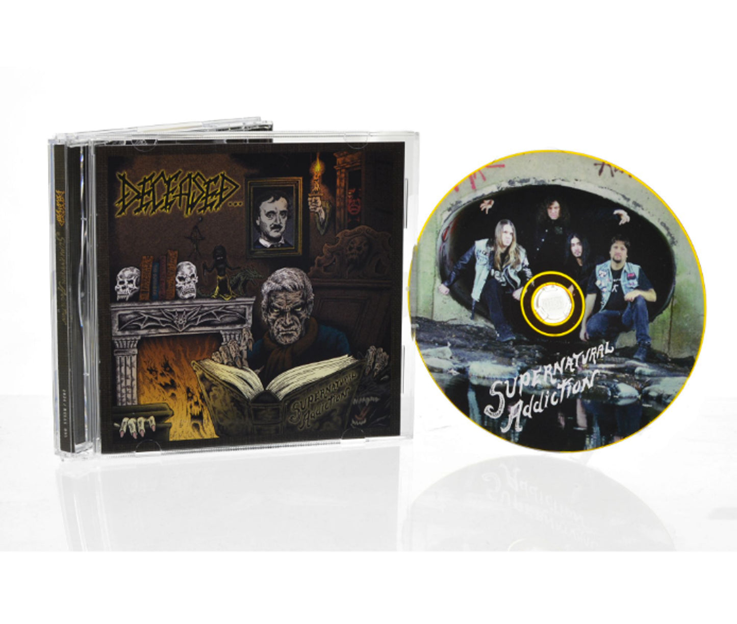 DECEASED - Supernatural Addiction (CD - Yellow Disc w/ Bonus Tracks)