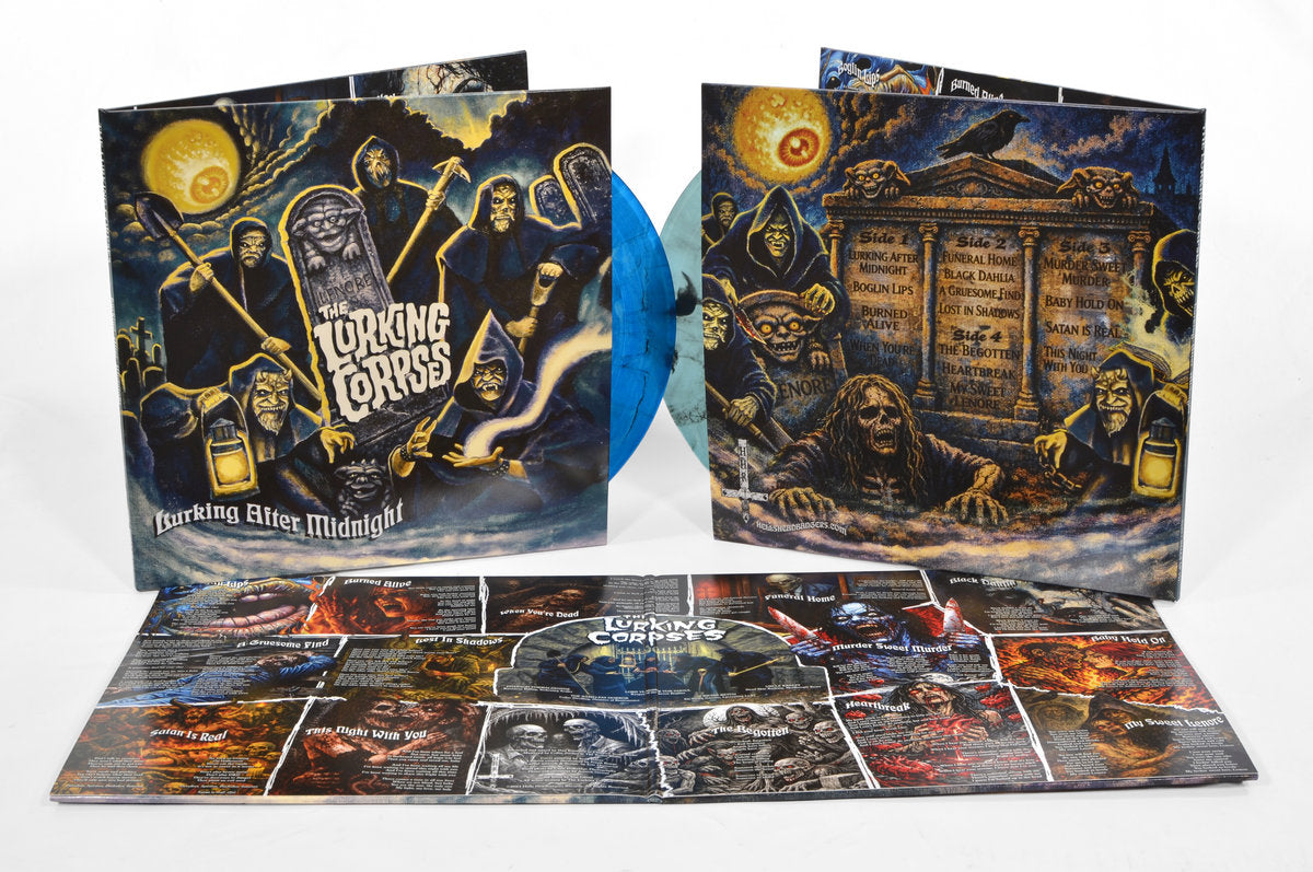 THE LURKING CORPSES - Lurking After Midnight (12" Gatefold DOUBLE LP)