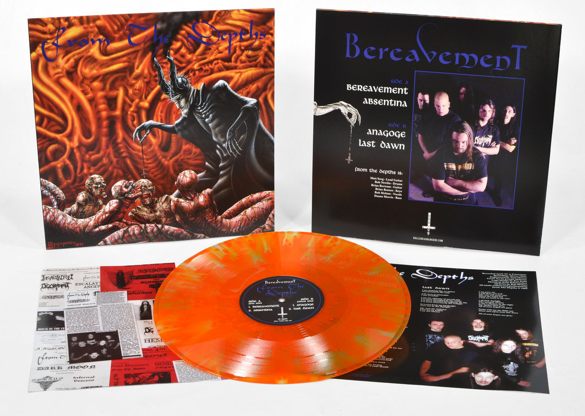 FROM THE DEPTHS - Bereavement (12" MLP) - Cloudy Orange