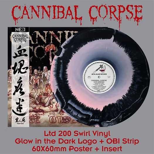 CANNIBAL CORPSE - Gore Obsessed (12" LP)