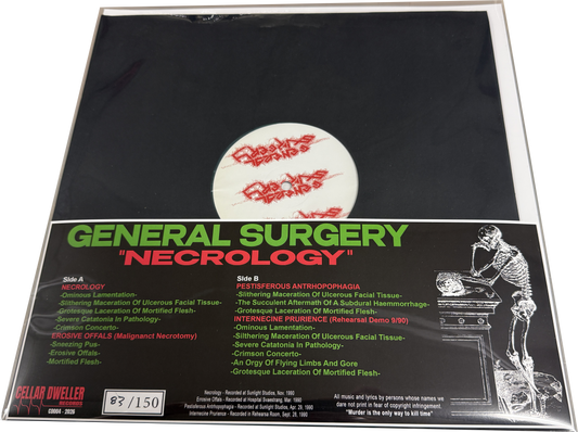 GENERAL SURGERY - Necrology + Demos (12" LP)