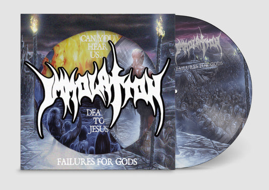 IMMOLATION - Failures For Gods (12" PICTURE DISC w/ Outer Cover, Insert)