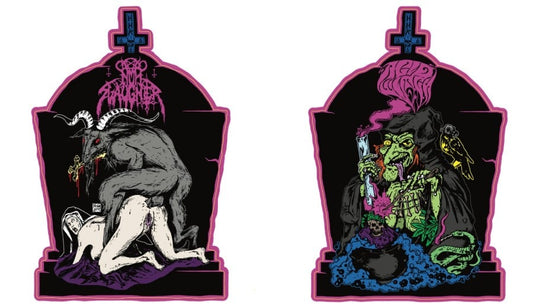 NUNSLAUGHTER / ACID WITCH - Spooky (12" Shaped PICTURE DISC w/ Insert)