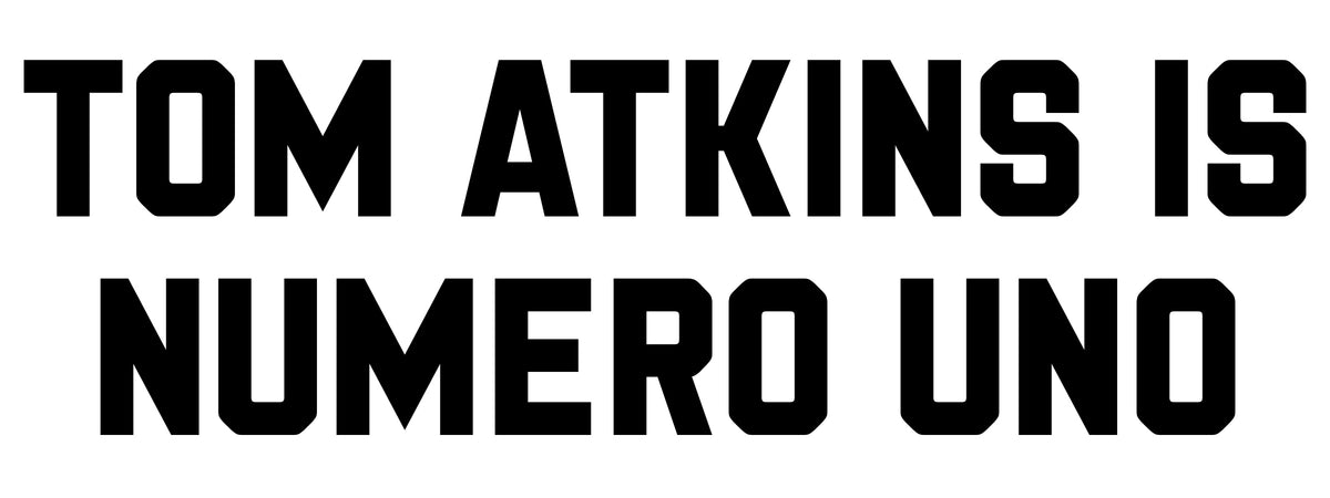 Numero Uno (Sticker)