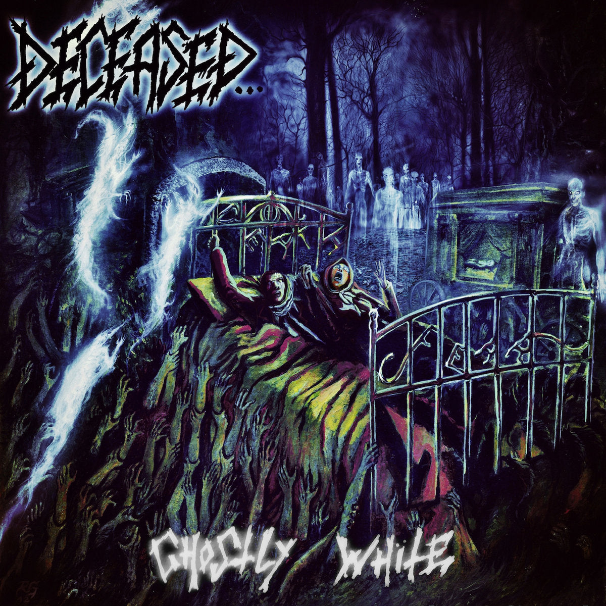DECEASED - Ghostly White (12" Gatefold DOUBLE LP)