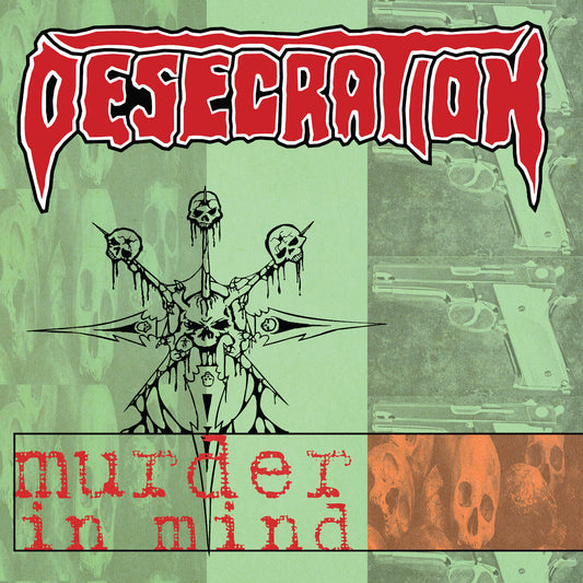 DESECRATION - Murder In Mind (12" Gatefold LP)