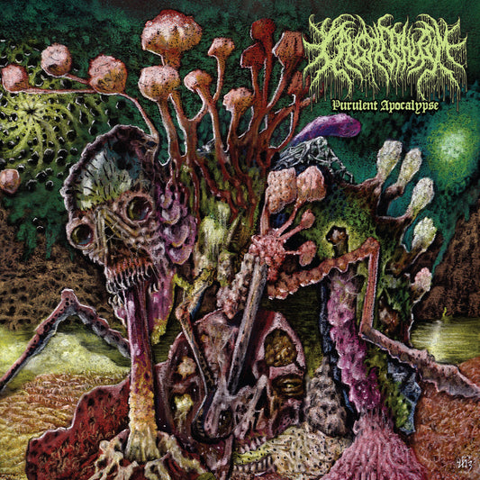 CAUSTIC PHLEGM - Purulent Apocalypse (12" LP)
