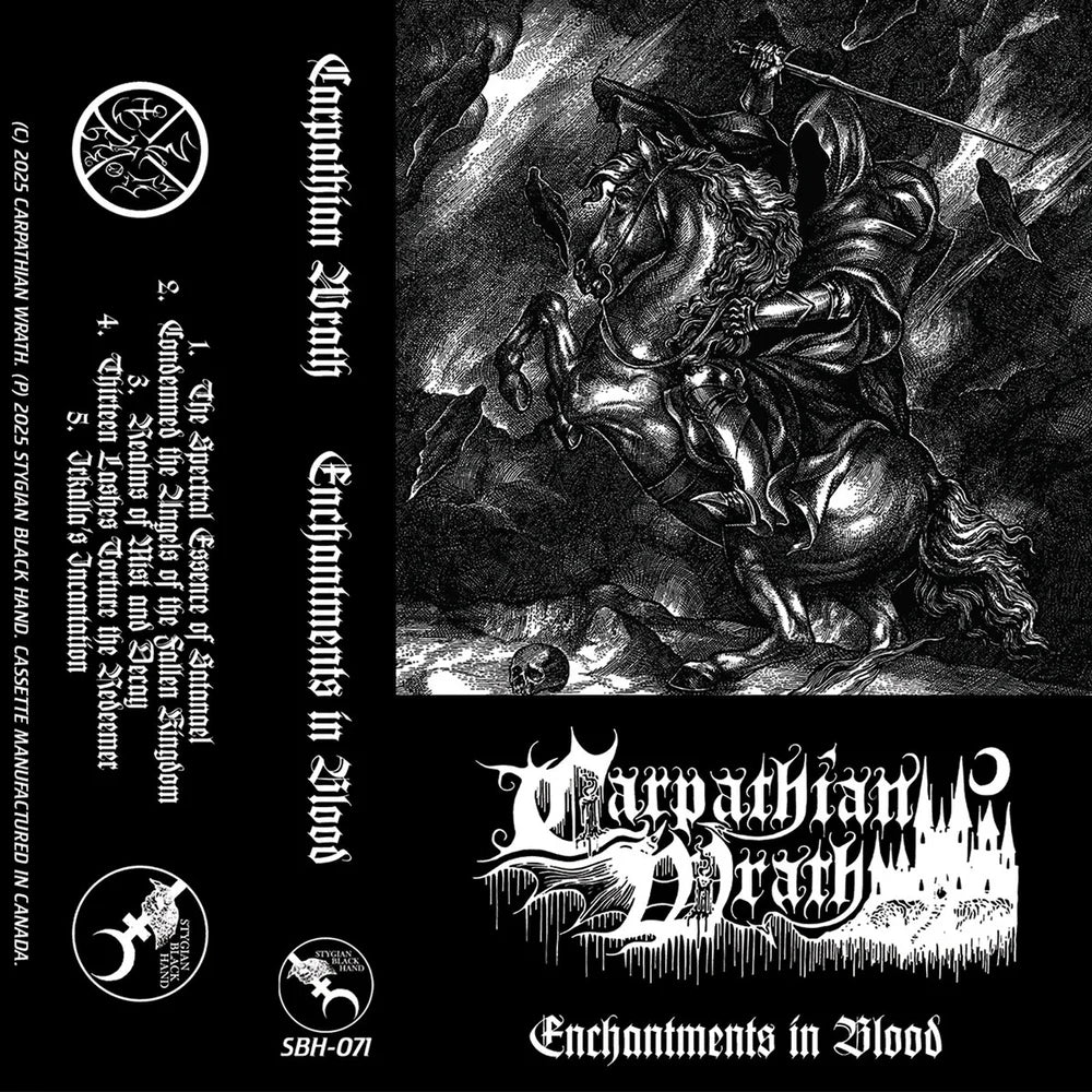 CARPATHIAN WRATH - Enchantments in Blood (CASSETTE)