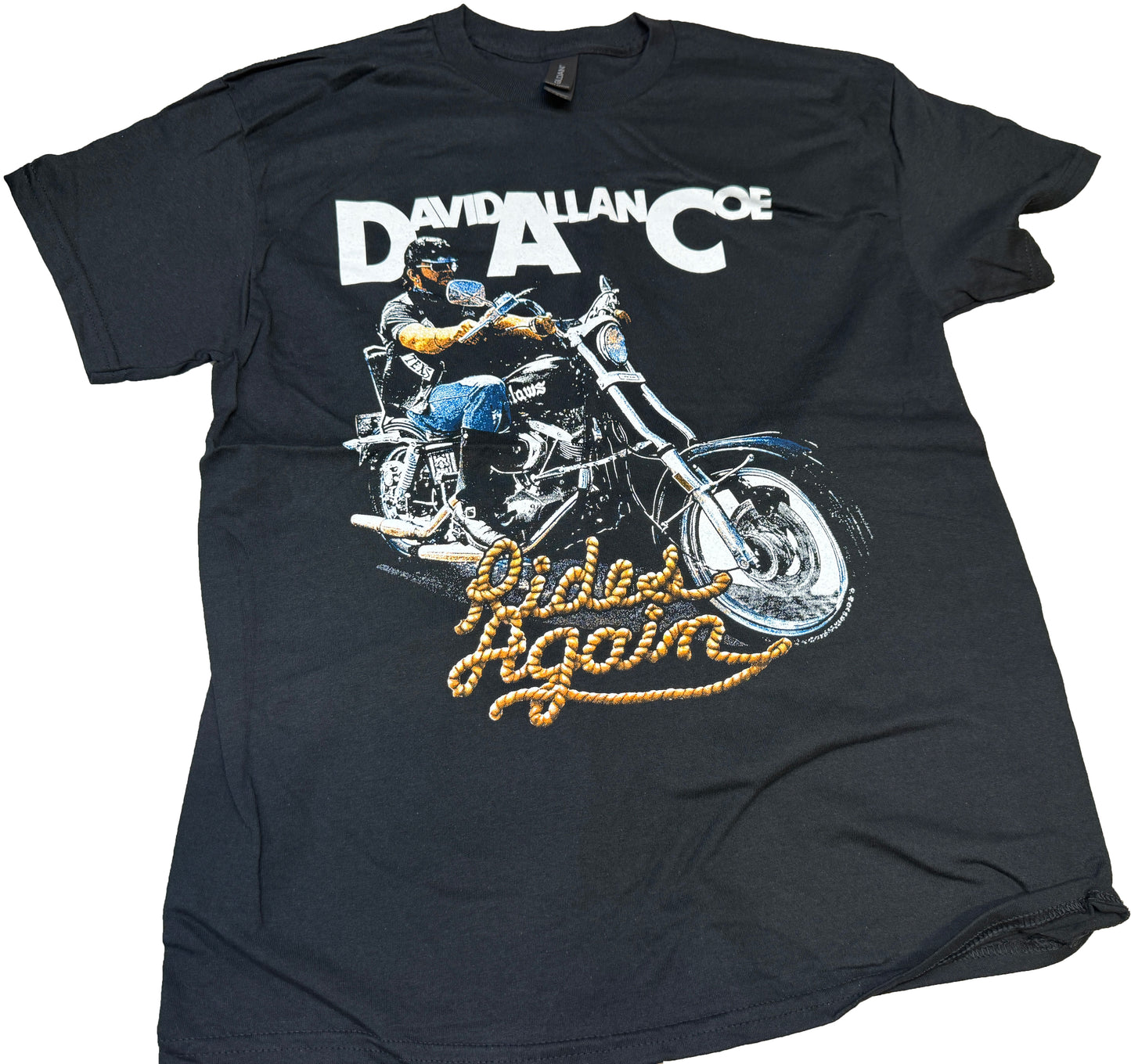DAVID ALLAN COE - Rides Again (Tee)