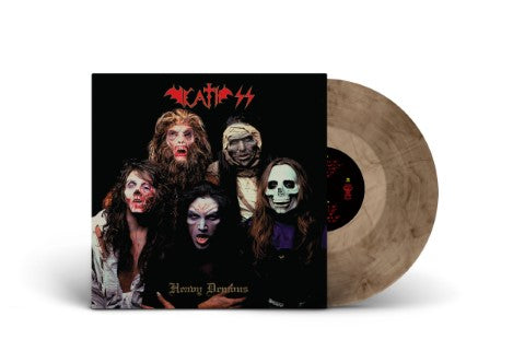 DEATH SS - Heavy Demons (12" Gatefold LP on Milky Clear Vinyl w/ Brown Marble)