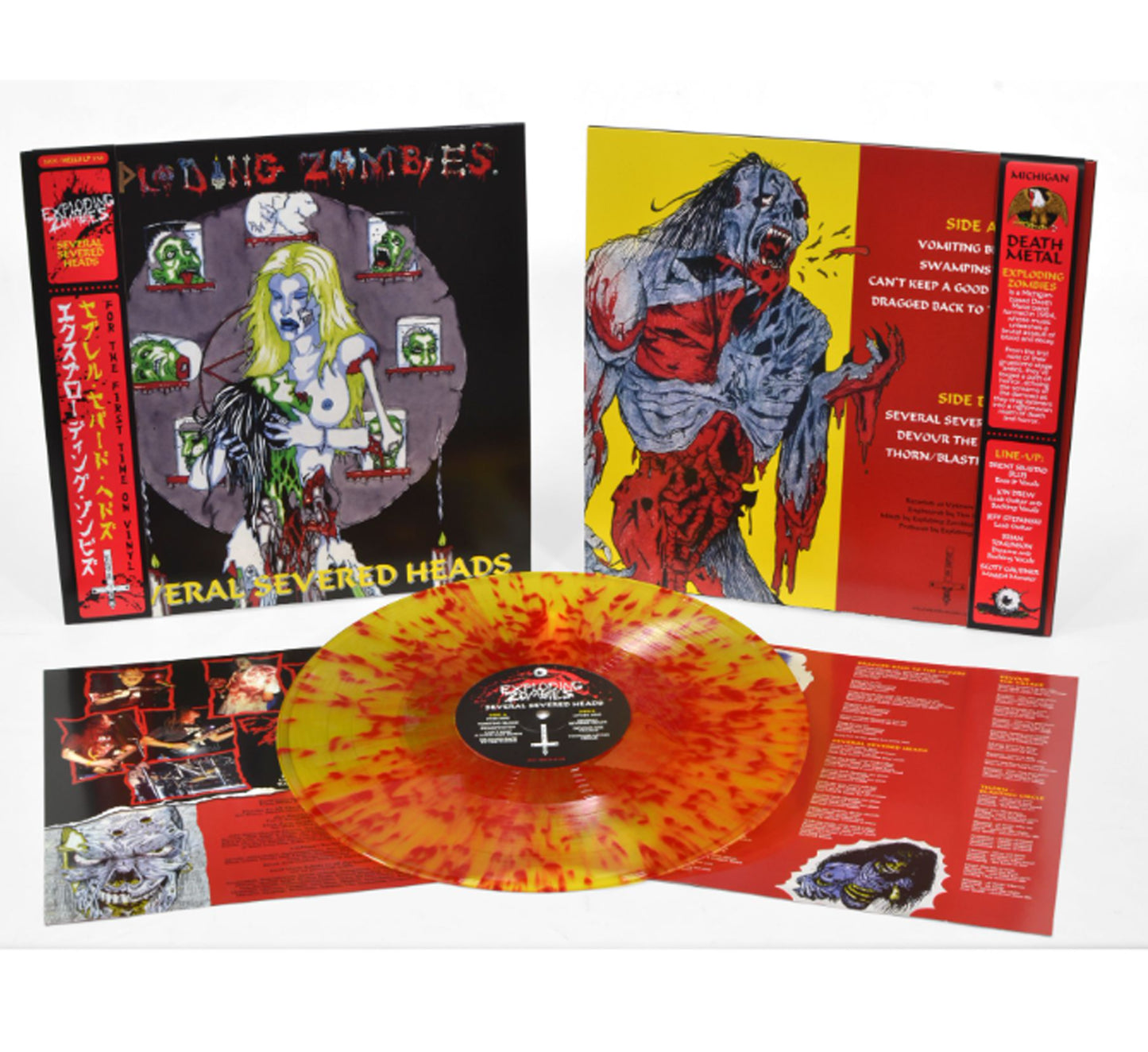EXPLODING ZOMBIES - Several Severed Heads (12" LP)