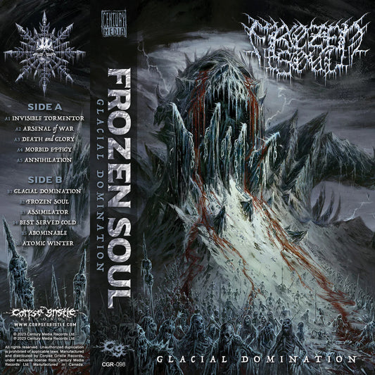 FROZEN SOUL - Glacial Domination (CASSETTE)