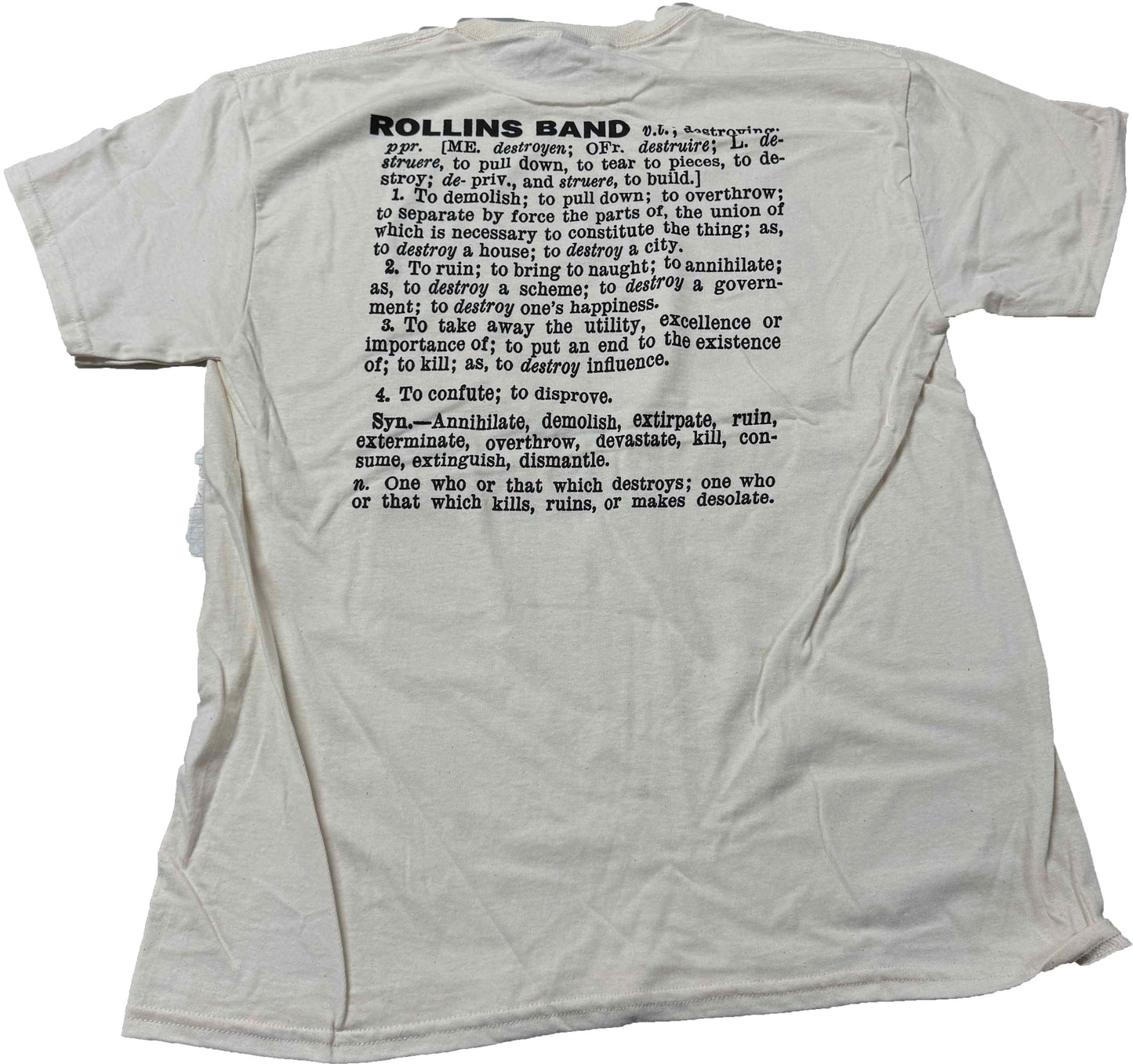 ROLLINS BAND - Destroy (Tee)