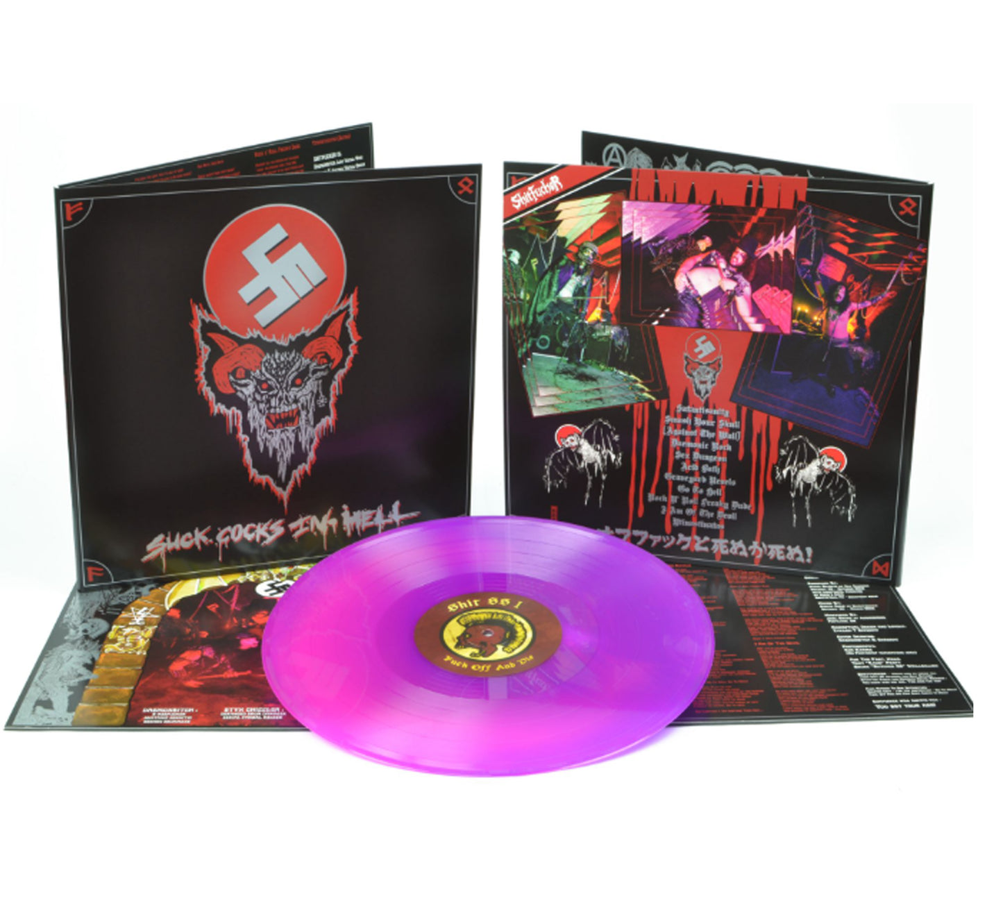 SHITFUCKER - Suck Cocks In Hell (12" Gatefold LP w/ Poster)