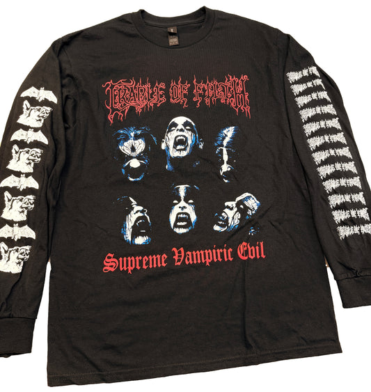 CRADLE OF FILTH - Supreme Vampiric Evil (Long Sleeve)