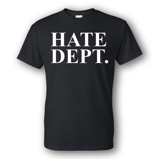 Hate Dept. - Logo Tee (Black)